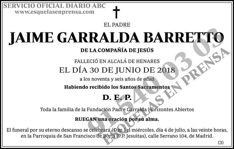 Jaime Garralda Barretto